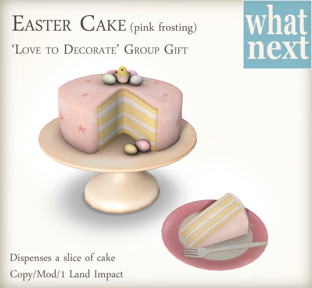 {what next} Easter Cake Gift for LTD